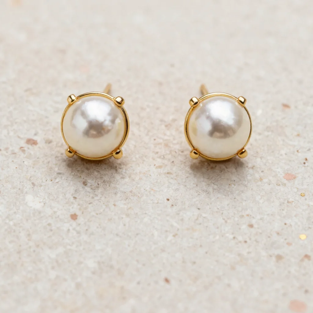 Petal Pearl Studs